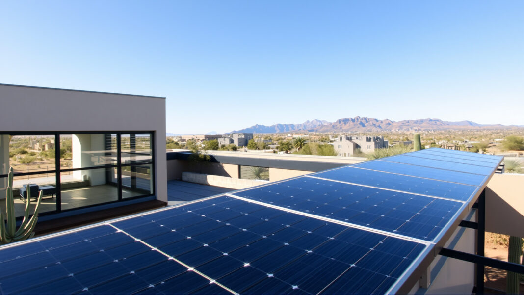 Eco-Friendly Tucson Loft with Solar Panels and Sustainable Design ... - High End Condos With Solar Panels And Green Features